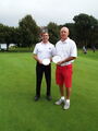 Kevin Redman & Terry Pettifer Inter-Club Foursome Handicap ChampionsKevin